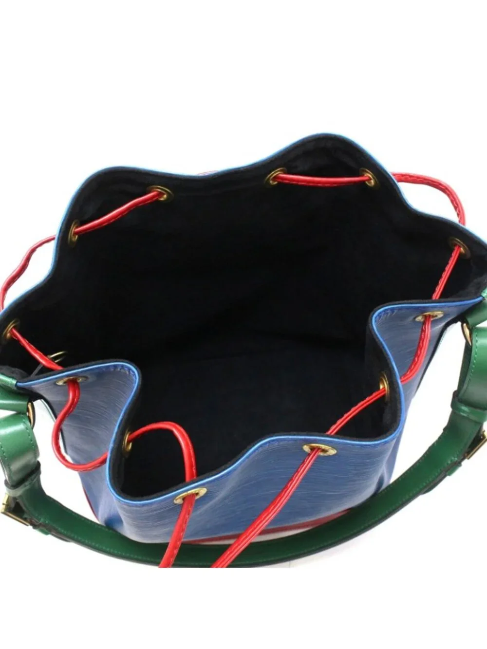 Louis Vuitton Noe Tote Bag Epi Leather Toledo Blue Red Green